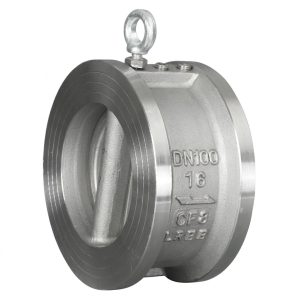 H76H/W wafer double disc swing check valve