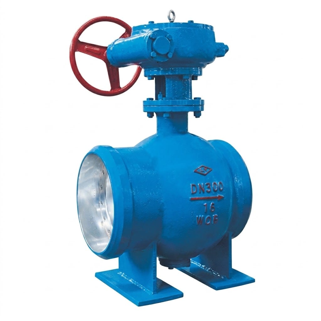 BQ360H Welded Eccentric Semi-Ball Valve Structure