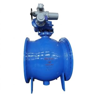 BQ940H Electric Eccentric Semi-Ball Valve Structure