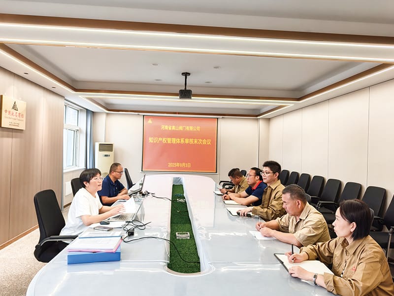 Gaoshan Valves Passes GBT 29490-2023 IP Audit