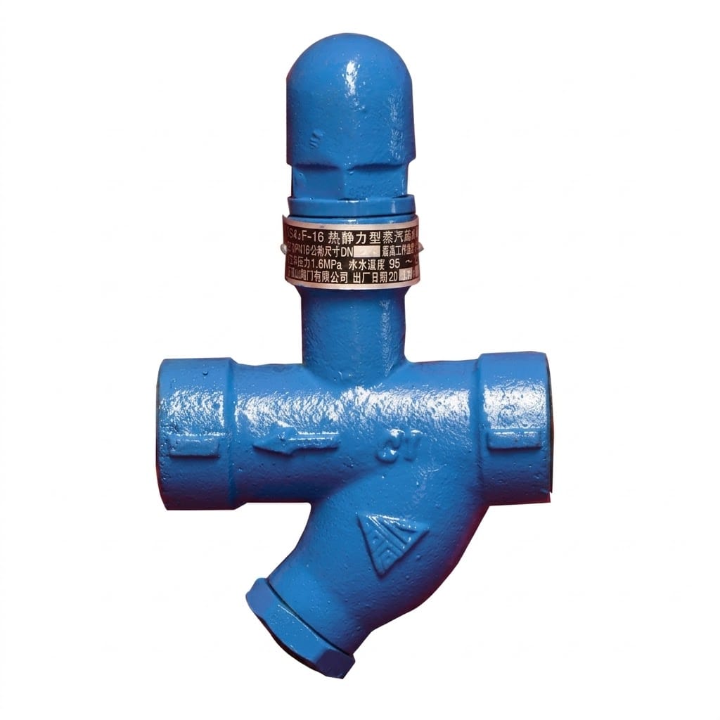 S44F-16 / S14F-16 Thermostatic Steam Trap Structure Diagram