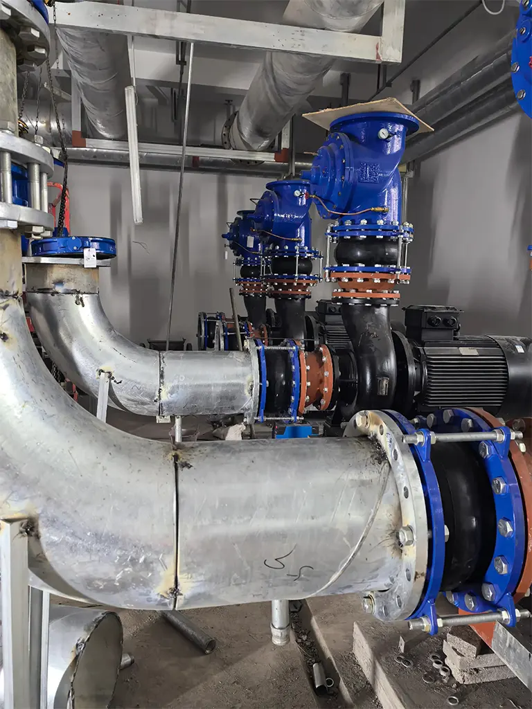 Power-loss comparison: motorized valve vs. mechanical check valve